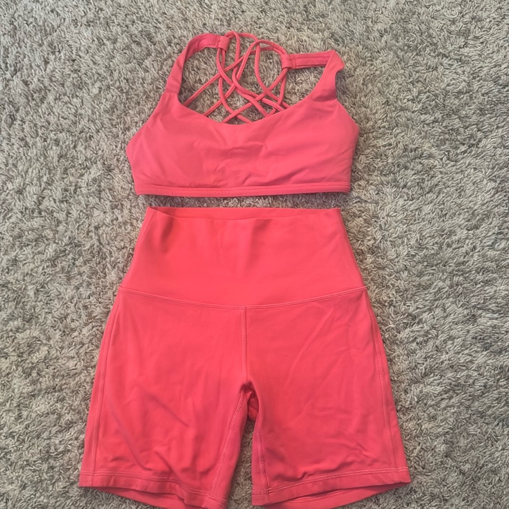 Lululemon Pink Set
